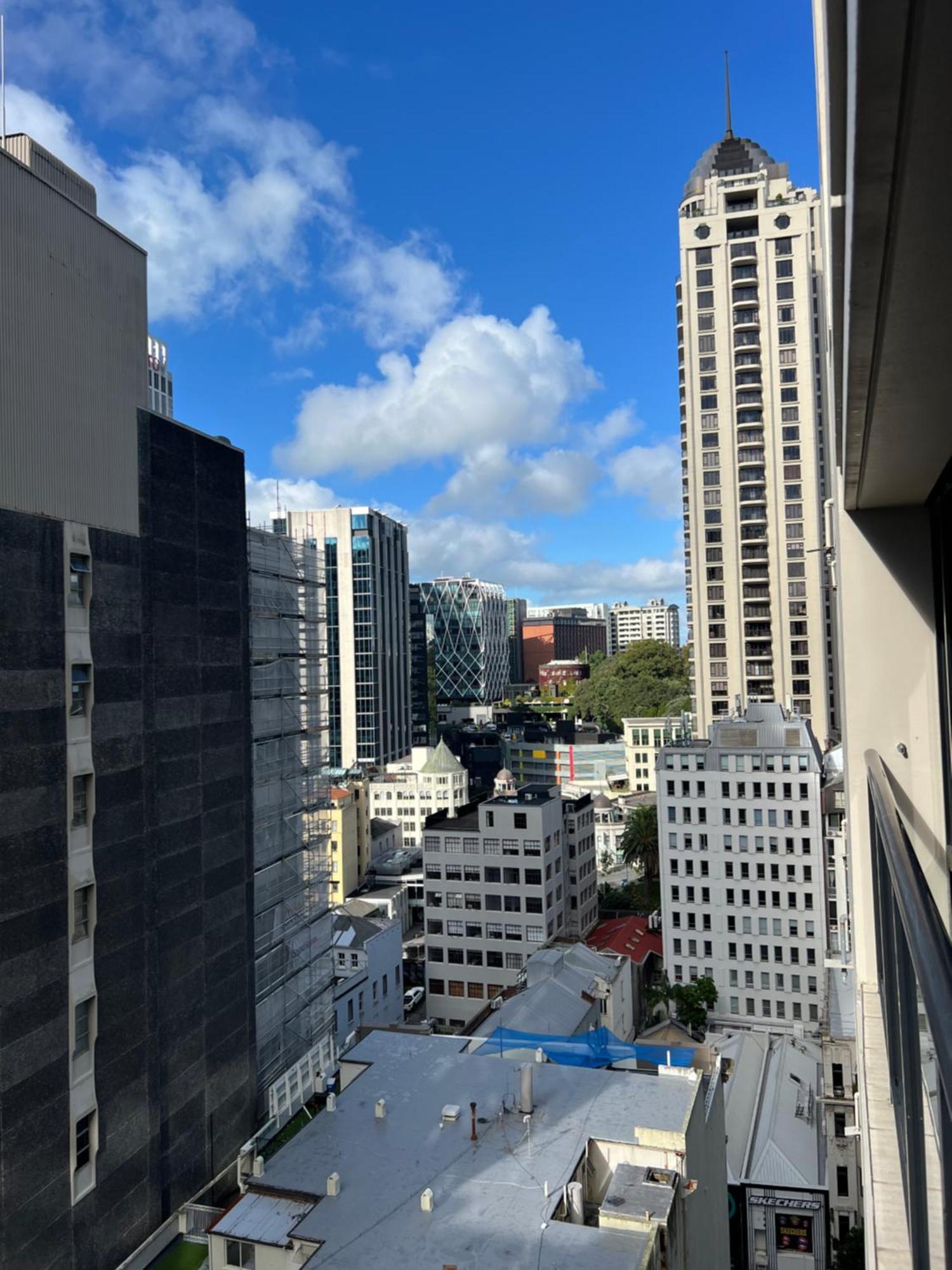 Highrise Studio Apartment W/ Ac, Pool & Gym In Auckland Cbd Екстериор снимка