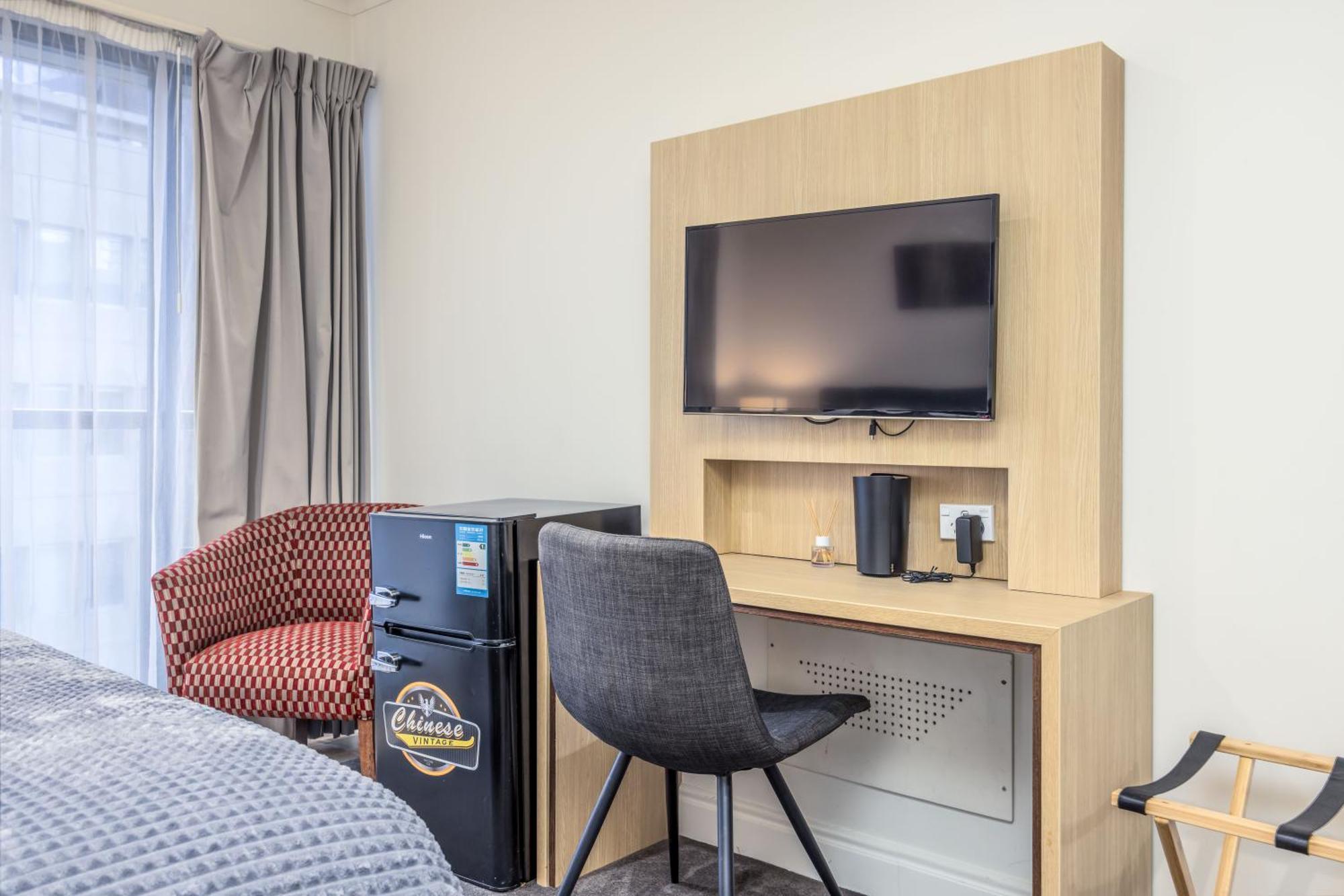 Highrise Studio Apartment W/ Ac, Pool & Gym In Auckland Cbd Екстериор снимка